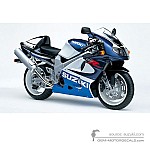 Suzuki TL1000R 2001 - Blau Weiss