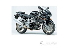 Adesivi per Suzuki TL1000S 1997 - Nero • Suzuki Adesivi OEM