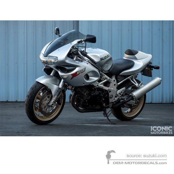 Decals for Suzuki TL1000S 1998 - Silver • Suzuki OEM Decals