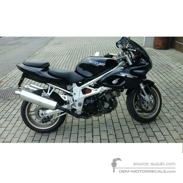 Suzuki TL1000S 1999 - Zwart - Pearl Novelty Black