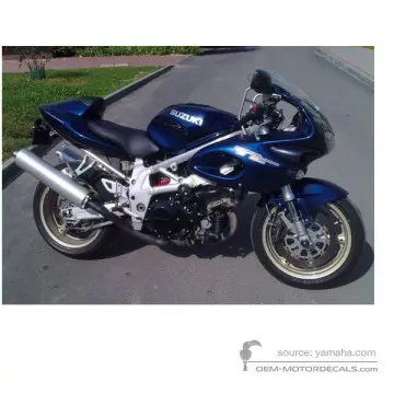Suzuki TL1000S 1999 - Bleu - Dark Space Blue Metallic