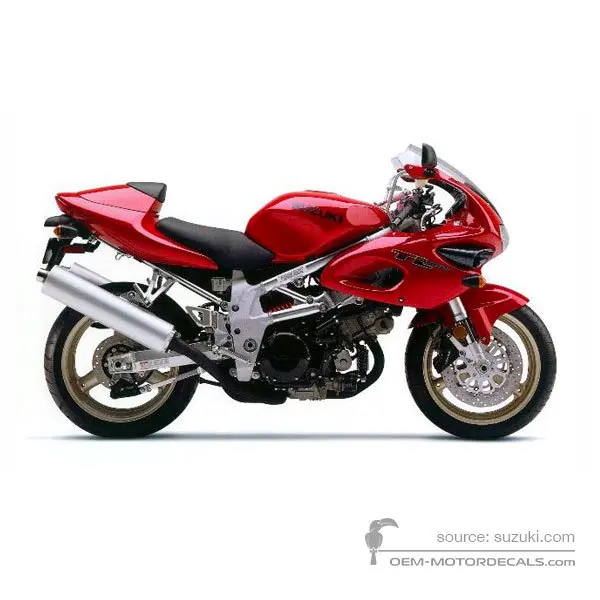 Suzuki TL1000S 1999 - Oranje - Candy Koran Orange