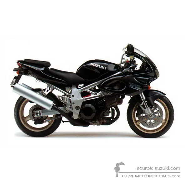 Suzuki TL1000S 2001 - Zwart - Saturn Black Metallic