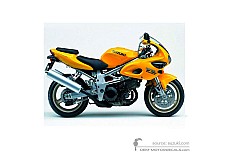 Aufkleber für Suzuki TL1000S 2001 - Gelb • Suzuki OEM-Aufkleber