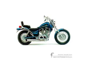 Pegatinas para Suzuki VS1400 INTRUDER 1995 - Verde • Suzuki Pegatinas OEM