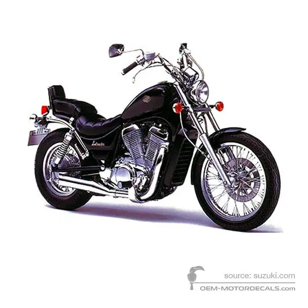 Suzuki VS750 INTRUDER 1986 - Schwarz - Space Black No. 2