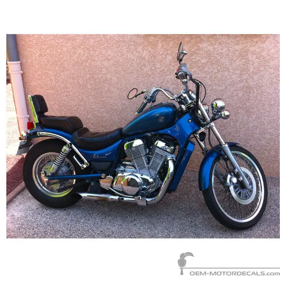 Suzuki VS750 INTRUDER 1991 - Blau - Cosmos Blue Metallic