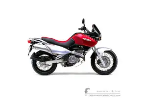 Naklejki do Suzuki XF650 FREEWIND 1998 - Czerwony • Suzuki Naklejki OEM