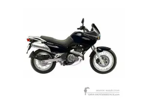 Aufkleber für Suzuki XF650 FREEWIND 1999 - Schwarz • Suzuki OEM-Aufkleber