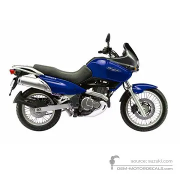 Suzuki XF650 FREEWIND 1999 - Bleu - Dark Space Blue Metallic