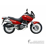 Suzuki XF650 FREEWIND 1999 - Pomarańczowy