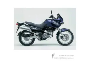 Pegatinas para Suzuki XF650 FREEWIND 2000 - Azul • Suzuki Pegatinas OEM