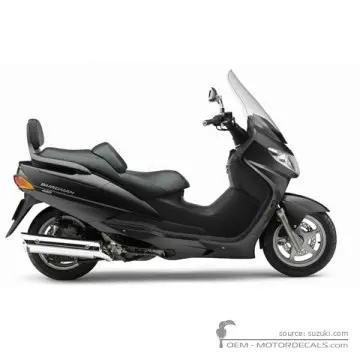 Suzuki AN400 BURGMAN 1999 - Saturn Black Metallic