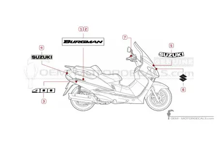 Suzuki AN400 BURGMAN 2000