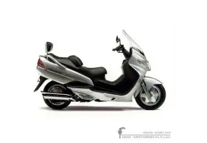 Decals for Suzuki AN400 BURGMAN 2001 • Suzuki OEM Decals