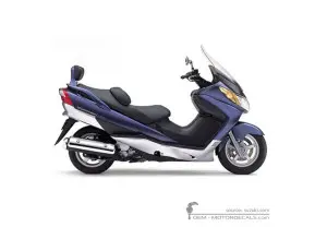 Decals for Suzuki AN400 BURGMAN 2003 • Suzuki OEM Decals