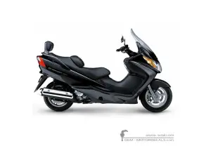 Decals for Suzuki AN400 BURGMAN 2004 • Suzuki OEM Decals
