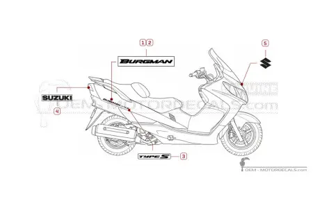 Suzuki AN400 BURGMAN Type S 2006