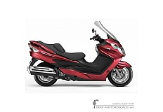 Aufkleber für Suzuki AN400 BURGMAN 2007 • Suzuki OEM-Aufkleber
