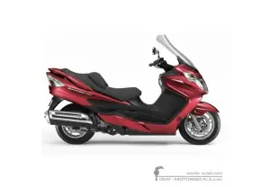 Naklejki do Suzuki AN400 BURGMAN 2007 • Suzuki Naklejki OEM