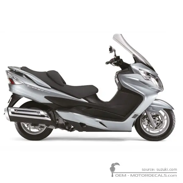 Suzuki AN400 BURGMAN 2007 - Oort Gray Metallic