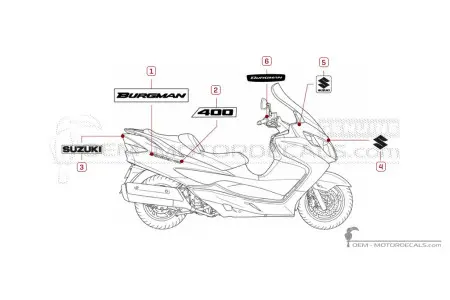 Suzuki AN400 BURGMAN 2007