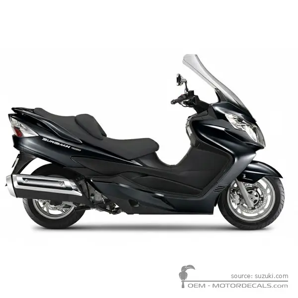 Suzuki AN400 BURGMAN 2008 - Pearl Nebular Black