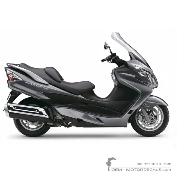 Suzuki AN400 BURGMAN 2010 - Oort Gray Metallic