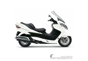 Naklejki do Suzuki AN400 BURGMAN 2010 • Suzuki Naklejki OEM