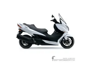 Decals for Suzuki AN400 BURGMAN 2017 • Suzuki OEM Decals