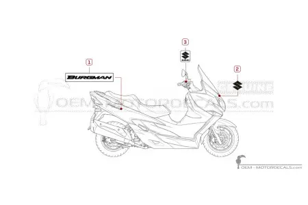 Suzuki AN400 BURGMAN 2018