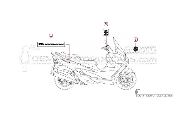 Suzuki AN400 BURGMAN 2023