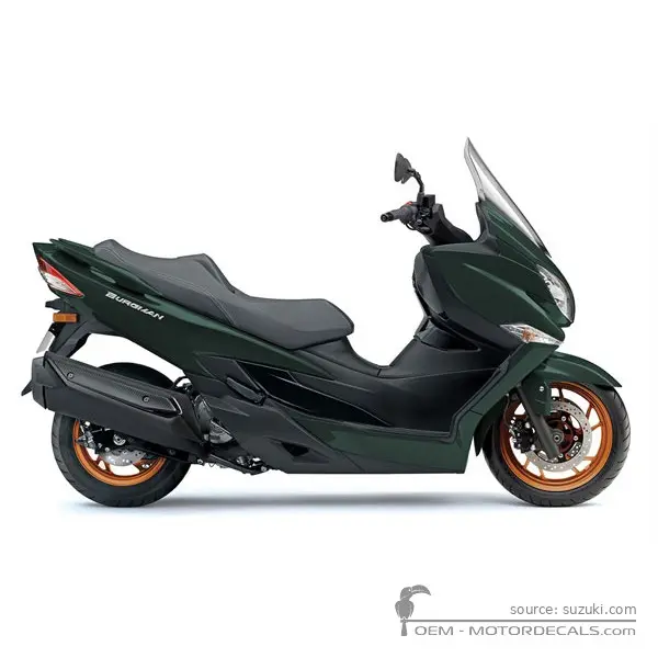 Suzuki AN400 BURGMAN 2026 - Pearl Mat Shadow Green
