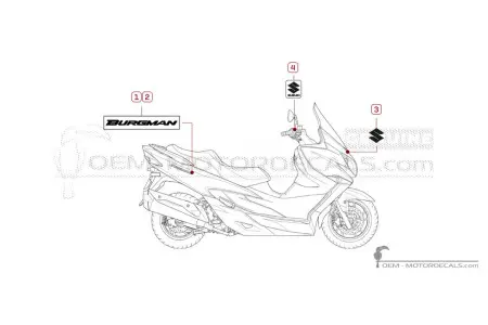 Suzuki AN400 BURGMAN 2026