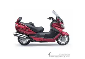 Decals for Suzuki AN650 BURGMAN Executive 2006 • Suzuki OEM Decals
