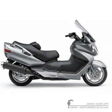 Suzuki AN650 BURGMAN 2006 - Oort Gray Metallic