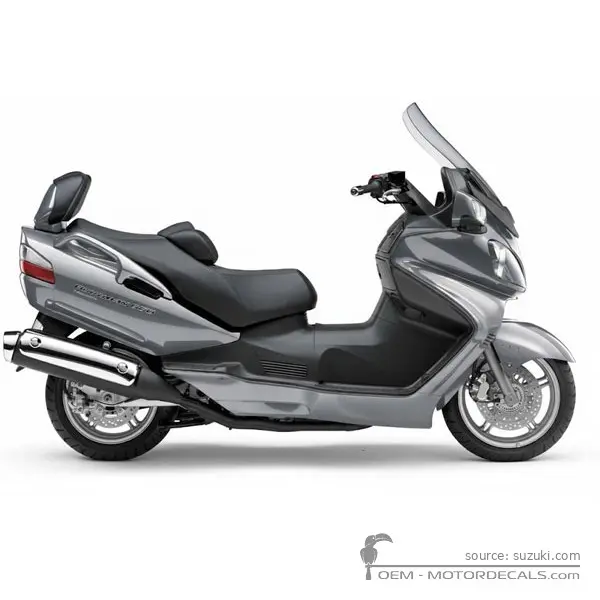 Suzuki AN650 BURGMAN Executive 2008 - Oort Gray Metallic