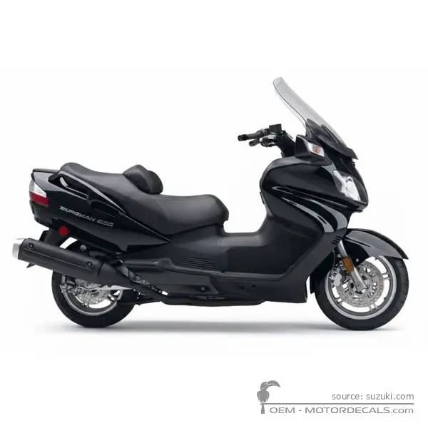 Suzuki AN650 BURGMAN 2008 - Pearl Nebular Black