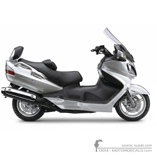 Suzuki AN650 BURGMAN Executive 2009 - Oort Gray Metallic