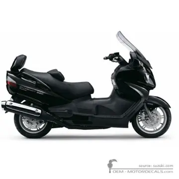 Suzuki AN650 BURGMAN Executive 2010 - Glass Sparkle Black