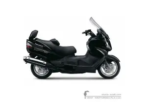 Naklejki do Suzuki AN650 BURGMAN Executive 2012 • Suzuki Naklejki OEM