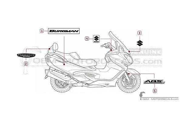 Suzuki AN650 BURGMAN Executive 2014