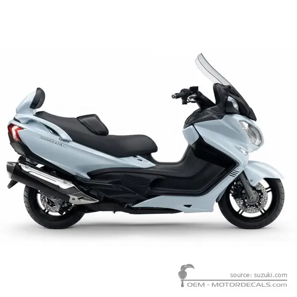 Suzuki AN650 BURGMAN Executive 2015 - Pearl Bracing White