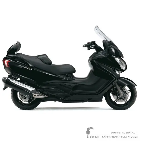 Suzuki AN650 BURGMAN Executive 2016 - Mat Black Metallic No. 2