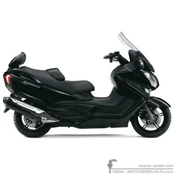 Suzuki AN650 BURGMAN Executive 2018 - Mat Black Metallic No. 2