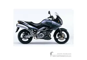 Stickers voor Suzuki DL1000 VSTROM 2002 - Grijs • Suzuki OEM Stickers