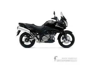Decals for Suzuki DL1000 VSTROM 2009 - Black • Suzuki OEM Decals