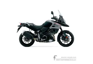Decals for Suzuki DL1000 VSTROM 2018 - Black • Suzuki OEM Decals