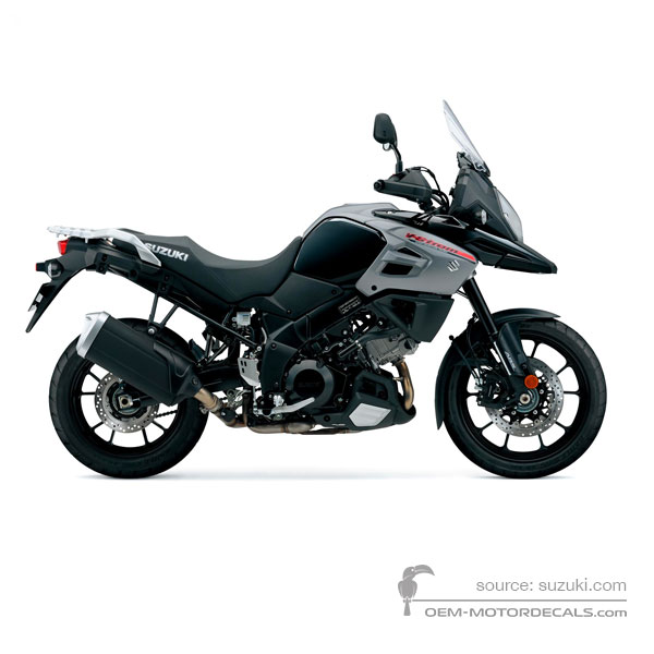 Adesivi per Suzuki DL1000 VSTROM 2018 - Nero • Suzuki Adesivi OEM