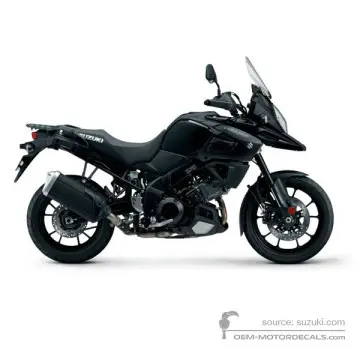 Suzuki DL1000 VSTROM 2019 - Czarny - Glass Sparkle Black